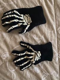 Guanti con scheletro