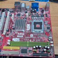 2409-Scheda Madre PC Desktop MSi MS-7366 Ver 1.0