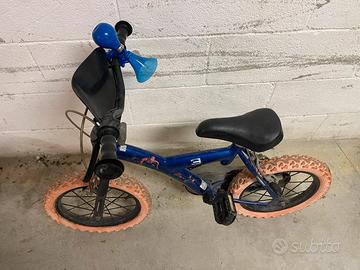 Bici bimbo Spider man