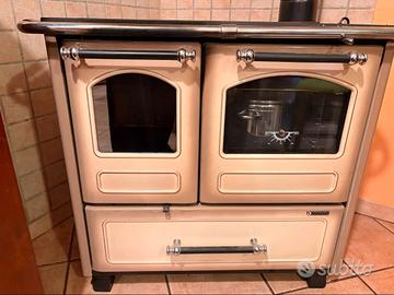Stufa cucina a legna putagé NORDICA “Family 4.5”