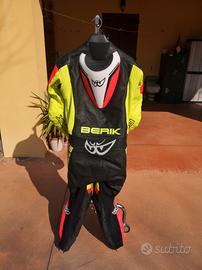 tuta moto 52 berik perfetta intera in pelle 