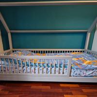 Letto a capanna come nuovo cm.80x190 o 80x160