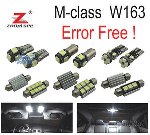 KIT 18 LAMPADE LED INTERNE MERCEDES CLASSE M W164 