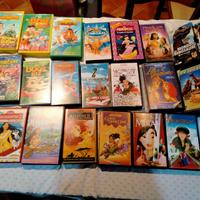 Cassette VHS cartoni animati