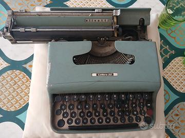 Macchina da scrivere anni 50