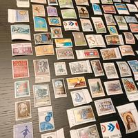 Collezione di francobolli italiani anni 50-80