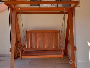 DONDOLO IN LEGNO MASSELLO