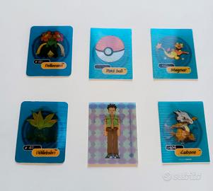 Lotto 9 card lenticolari Pokemon Yoga