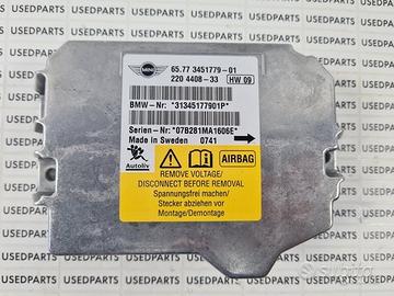 65773451779 Centralina airbag mini one R55 R56 R57