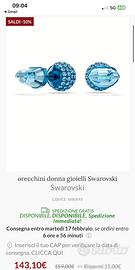 Swarovski orecchi
