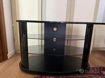 Carrello TV porta tv con ruote ed elementi in ve