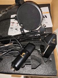TONOR Microfono XLR Studio Kit – NUOVO MAI USATO 