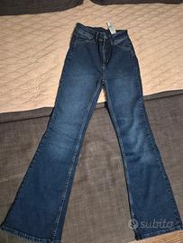 Jeans Donna a Zampa d'Elefante