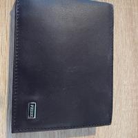 Portafoglio in pelle colore nero Gianfranco Ferré