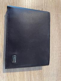 Portafoglio in pelle colore nero Gianfranco Ferré