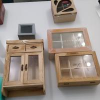 Scatole da the in legno
