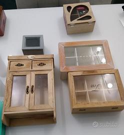 Scatole da the in legno