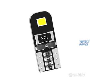 LAMPADINA W5W T10 2 LED CANBUS