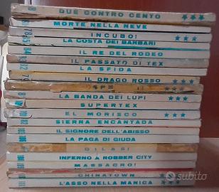 Lotto 20 Tex giganti originali e Tre Stelle