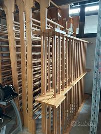 Spalliera singola e doppia a partire da