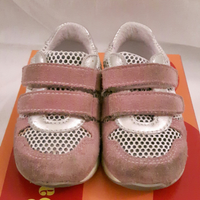 Scarpe bambina rosa, grigio, bianco taglia 21