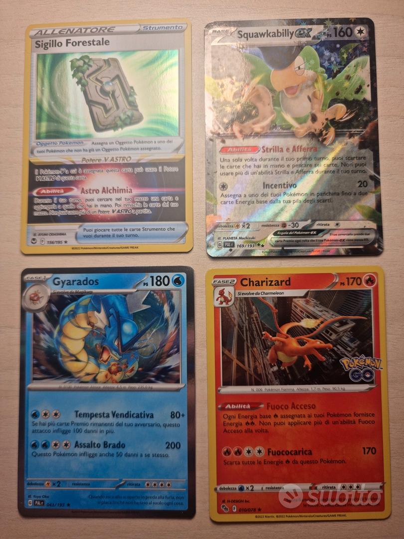 3 carte pokemon Italia originali - Collezionismo In vendita a Torino