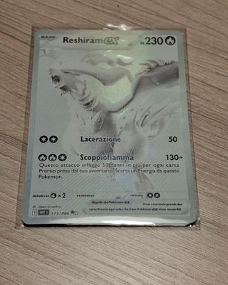 pokemon reshiram ex white