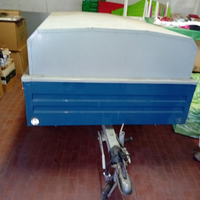 Carrello rimorchio con gancio Tricar E/300