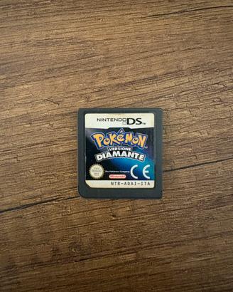pokemon diamante nintendo ds solo schedina