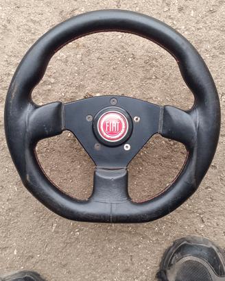  sterzo Fiat sportivo vintage