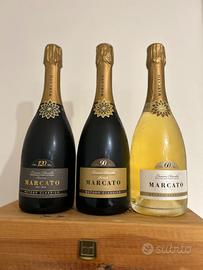 Trio 60/90/120 mesi Lessini Durello brut, Marcato