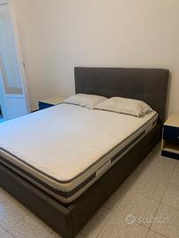 Letto matrimoniale con materasso