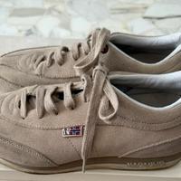 Sneakers Napapijri scamosciate beige