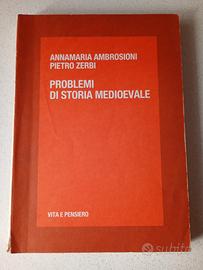 libro problemi di storia medievale 