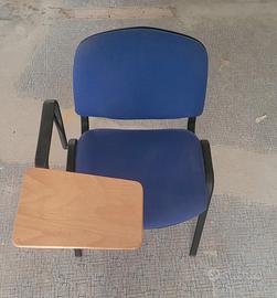 Sedie tessuto con ribaltina