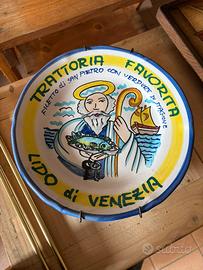 Piatto Buon Ricordo Vietri