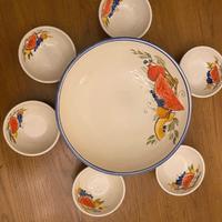 Set ciotole in ceramica Salentina dipinte a mano