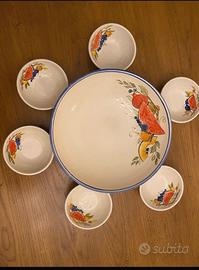 Set ciotole in ceramica Salentina dipinte a mano