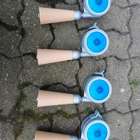 Gambe con Ruote piroettanti Moretti Compact