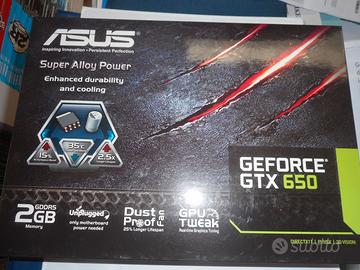 Scheda Video Asus NVIDIA  GTX650-E-2GD5 128 BIT PC