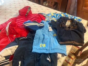 Giubini bimbo da 6-12 mesi