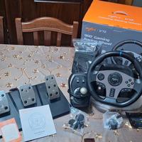 Simulatore di guida PXN V9-Volante+Pedaliera+cambi