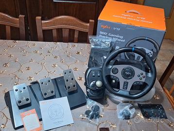 Simulatore di guida PXN V9-Volante+Pedaliera+cambi