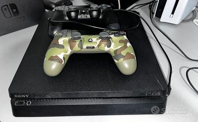 Ps4 slim 500GB + 2 controller + gioco