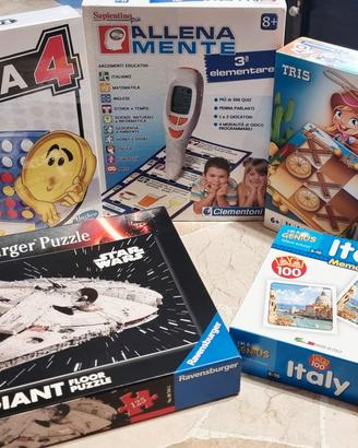 Giochi Da Tavolo vari 5 Pezzi