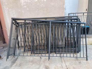 Ringhiera in ferro battuto metri 11,70 cm