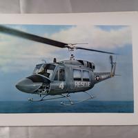 Bell UH-1B Huey Stampa Marina elicottero Navy USA