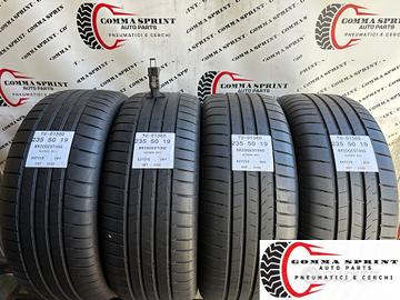 4 PNEUMATICI 235/50 R19 BRIDGESTONE ESTIVE 75%