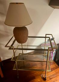 Carrello in ottone