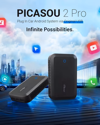 Ottocast Ai Box Carplay Android Auto Picasou 2 Pro